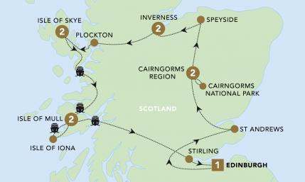 Scottish map